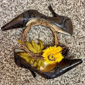 Carlos Santana Hip Hop Leather Pumps